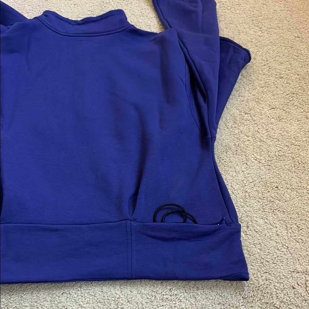 Athleta Blue Zip Up | L